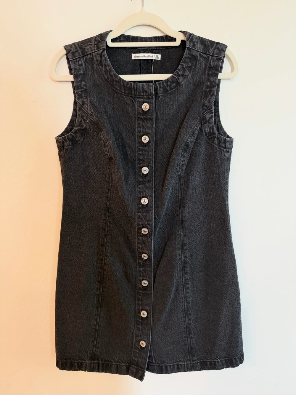 Abercrombie & Fitch Mara High-Neck Vest Mini Dress - Picture 1 of 6